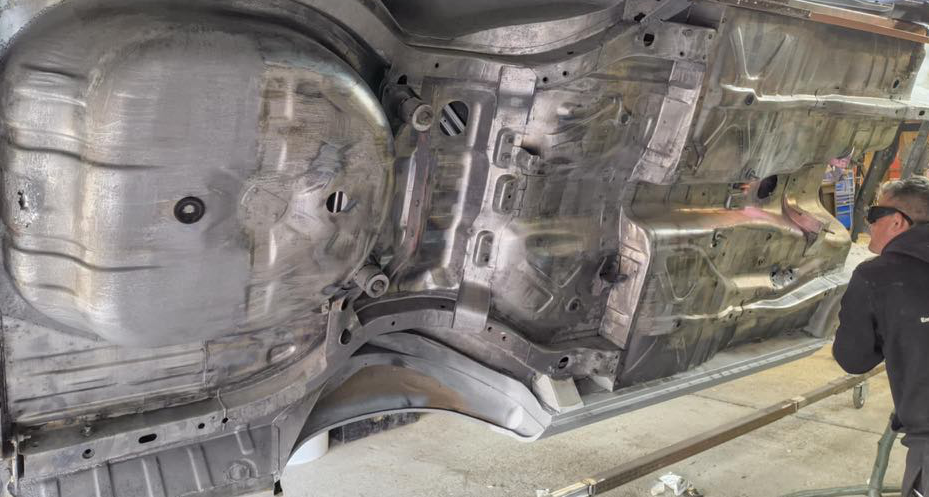 Eco Laser UK, innovative cleaning of car chassis